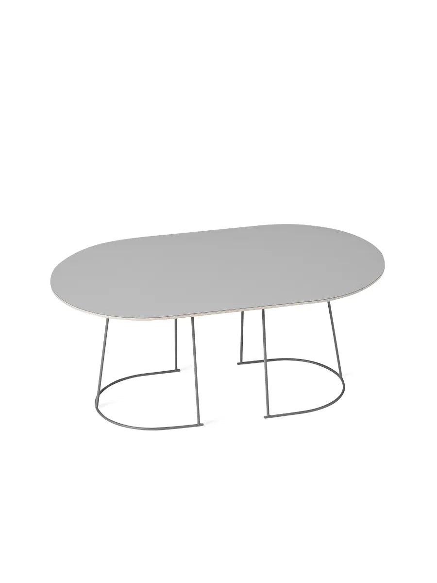 Airy Coffee Table, medium fra Muuto - Grey - Jacobsen Plus