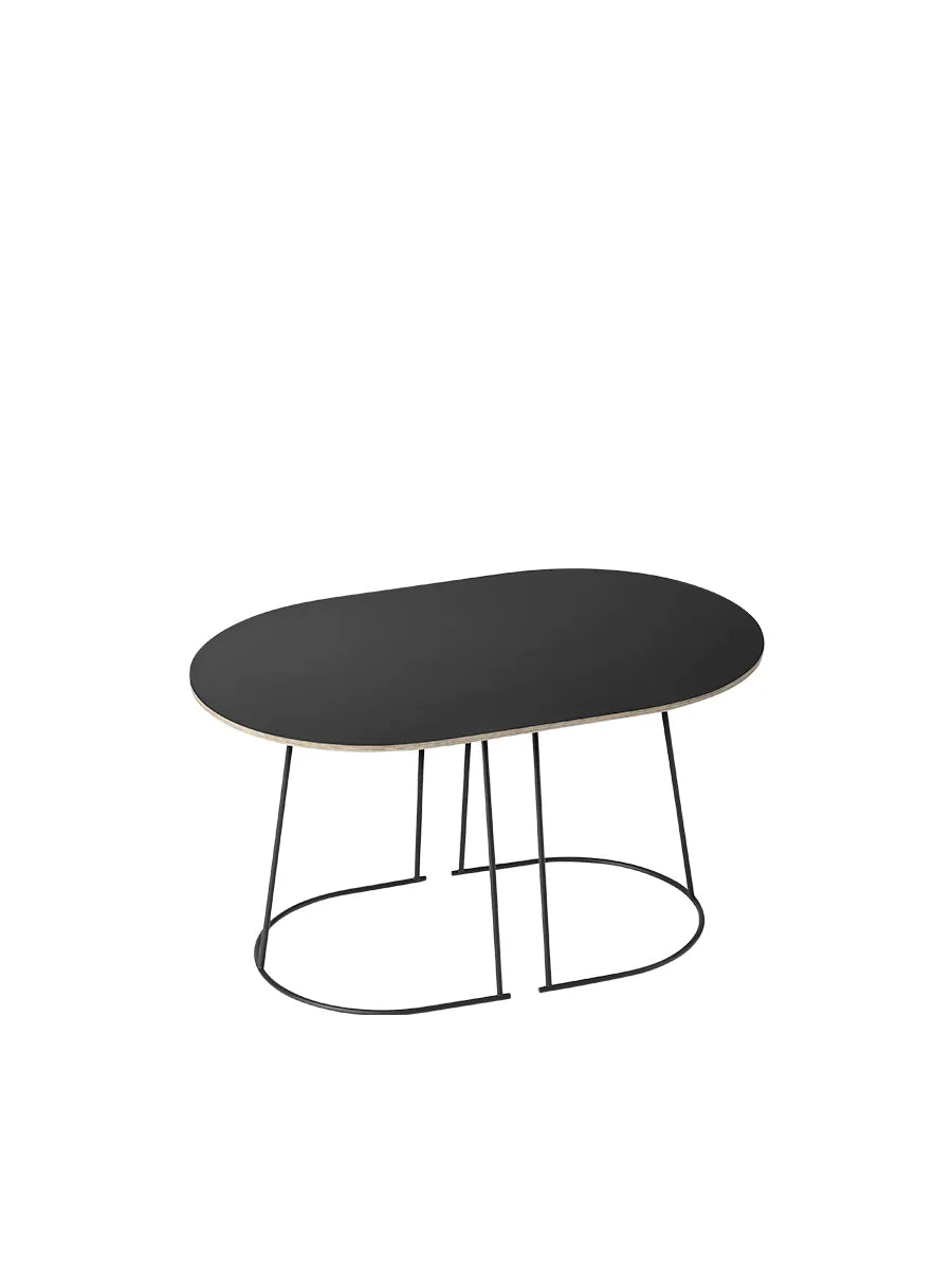 Airy Coffee Table, small fra Muuto - Black - Jacobsen Plus