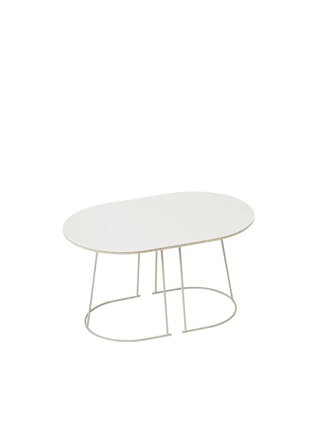 Airy Coffee Table, small fra Muuto - White - Jacobsen Plus