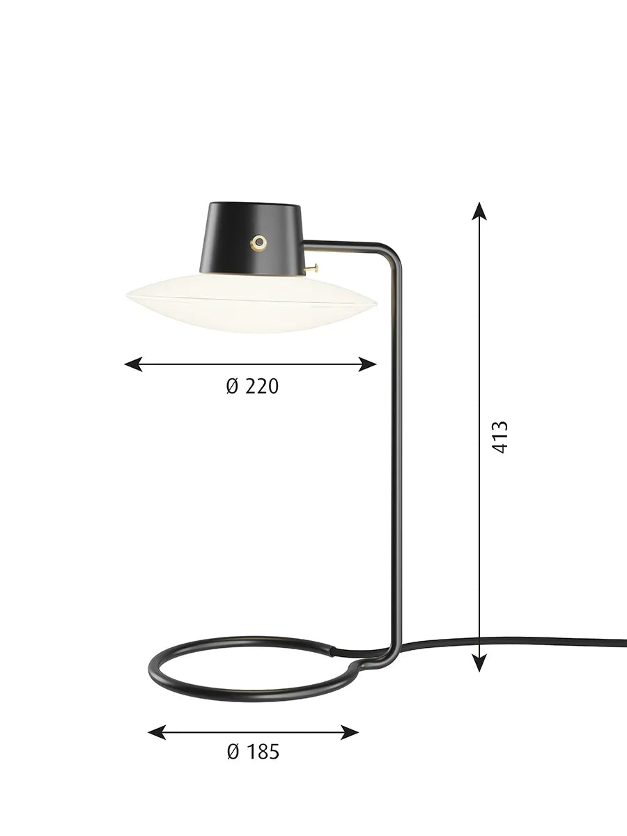 AJ Oxford 410 Bordlampe fra Louis Poulsen - 5 - Jacobsen Plus