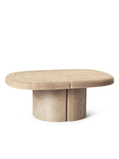 Alder Lounge Table, oval fra Mater - Sand - Jacobsen Plus