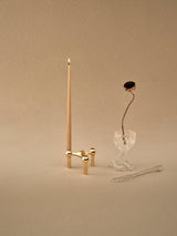 Kertelys til Nagel Lysestage, almond butter fra STOFF Nagel - 3 - Jacobsen Plus