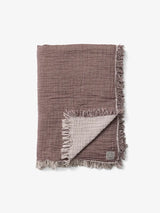 Collect Cotton Throw SC33 fra &Tradition - Cloud-Burgundy - Jacobsen Plus