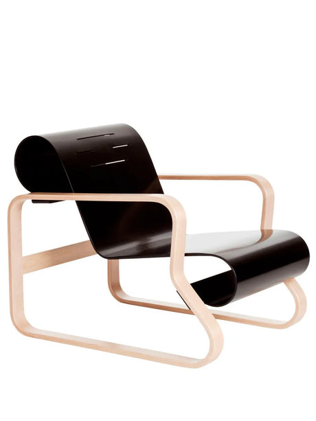 Armchair 41, Paimio fra Artek - Sort - Jacobsen Plus