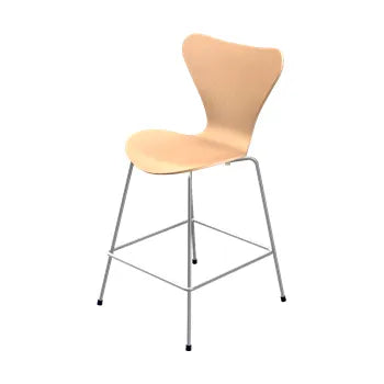 3187 Lav Barstol af Arne Jacobsen - Uden polstring / Bøg / Ingen farve - Jacobsen Plus