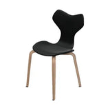 4130 Grand Prix med træben af Arne Jacobsen - Fuldpolstret / Grace læder / Mørk-brun - Jacobsen Plus