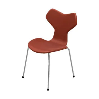 3130 Grand Prix, fuldpolstret af Arne Jacobsen - Fuldpolstret / Soft læder / Cognac - Jacobsen Plus