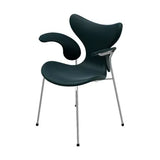 3208 Liljen med armlæn af Arne Jacobsen - Grace læder / Sort - Jacobsen Plus