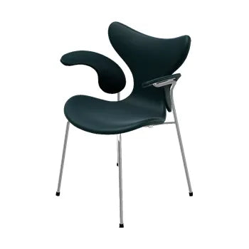 3208 Liljen med armlæn af Arne Jacobsen - Grace læder / Sort - Jacobsen Plus