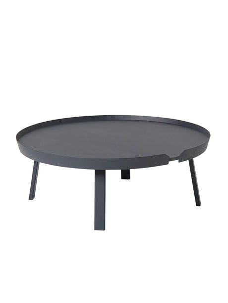 Around Coffee Table, extra large fra Muuto - Anthracite - Jacobsen Plus