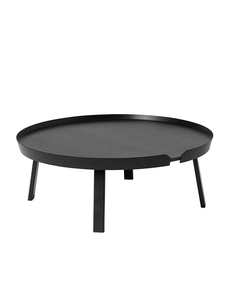 Around Coffee Table, extra large fra Muuto - Black - Jacobsen Plus