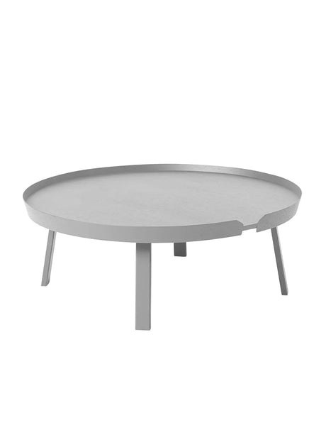 Around Coffee Table, extra large fra Muuto - Grey - Jacobsen Plus