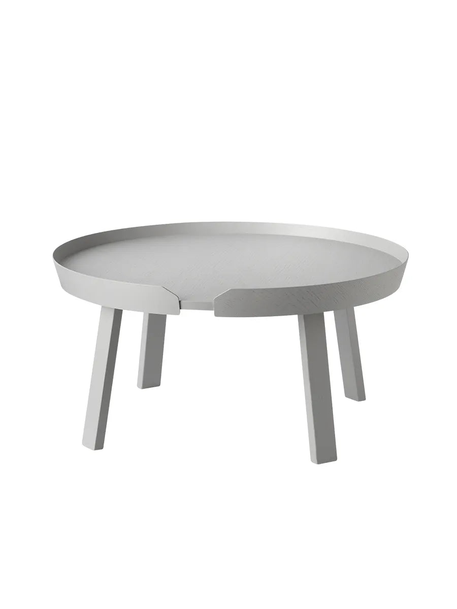 Around Coffee Table, large fra Muuto - Grey - Jacobsen Plus