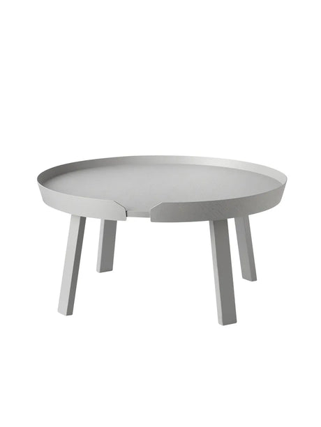 Around Coffee Table, large fra Muuto - Grey - Jacobsen Plus