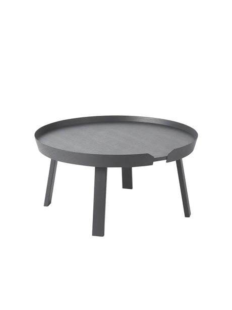 Around Coffee Table, large fra Muuto - Anthracite - Jacobsen Plus