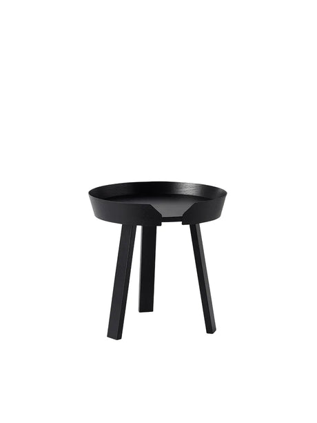 Around Coffee Table, small fra Muuto - Black - Jacobsen Plus
