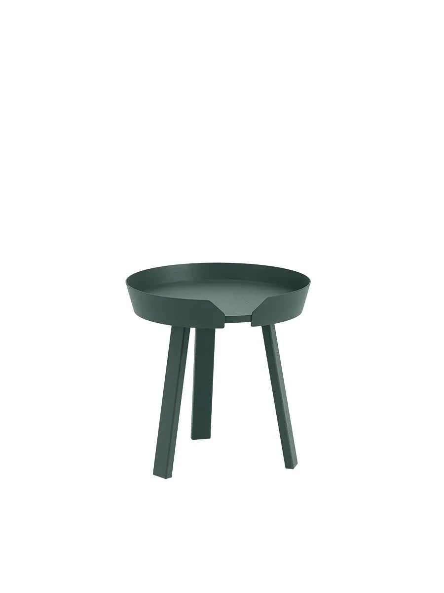 Around Coffee Table, small fra Muuto - Dark green - Jacobsen Plus