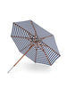 Skagerak Atlantis parasol Ø330, Dark Blue Stripes fra Fritz Hansen
