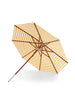 Skagerak Atlantis parasol Ø330, Golden Yellow Stripes fra Fritz Hansen