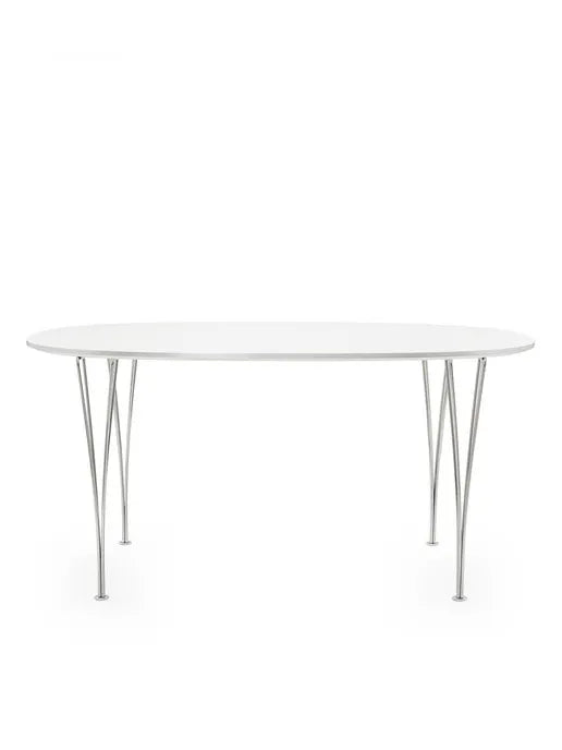 Piet Hein B612 Bord, hvid laminat fra Fritz Hansen - 1 - Jacobsen Plus