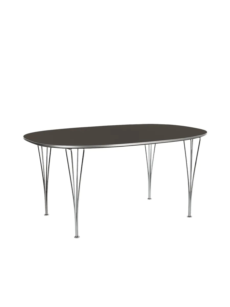 Piet Hein B613 Superellipse spisebord, 180 x 120 cm fra Fritz Hansen
