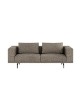 Vipp - Loft 2-Personers Sofa - Bark - Sort pulverlakeret stel - Jacobsen Plus