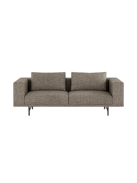 Vipp - Loft 2-Personers Sofa - Bark - Sort pulverlakeret stel - Jacobsen Plus
