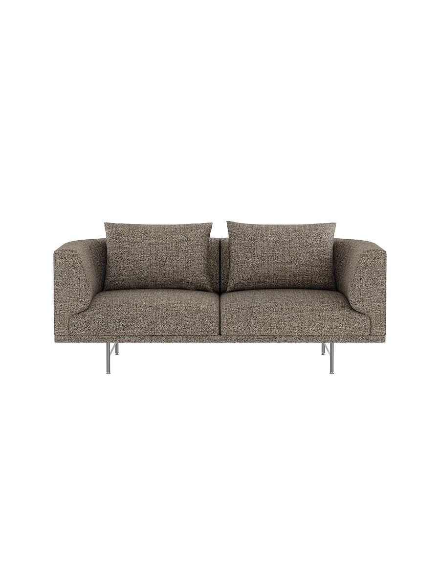 Vipp - Chimney 2-Personers Sofa - Bark - Rustfrit stål stel - Jacobsen Plus