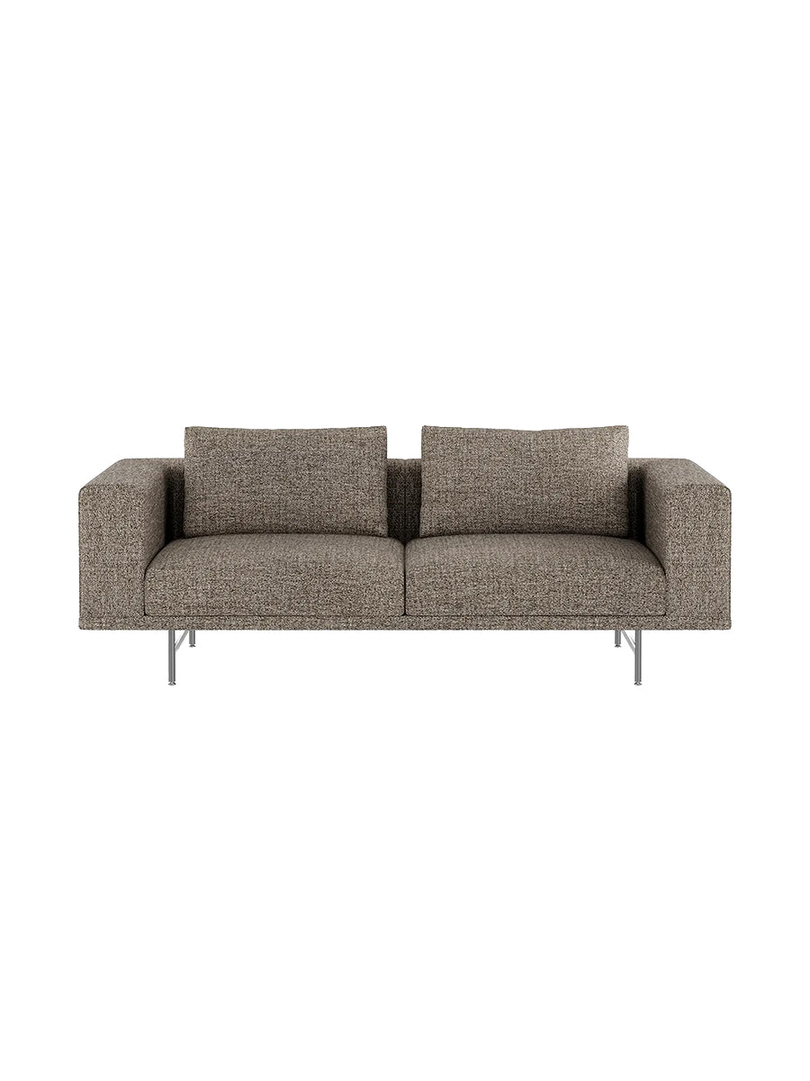 Vipp - Loft 2-Personers Sofa - Bark - Rustfrit stål stel - Jacobsen Plus