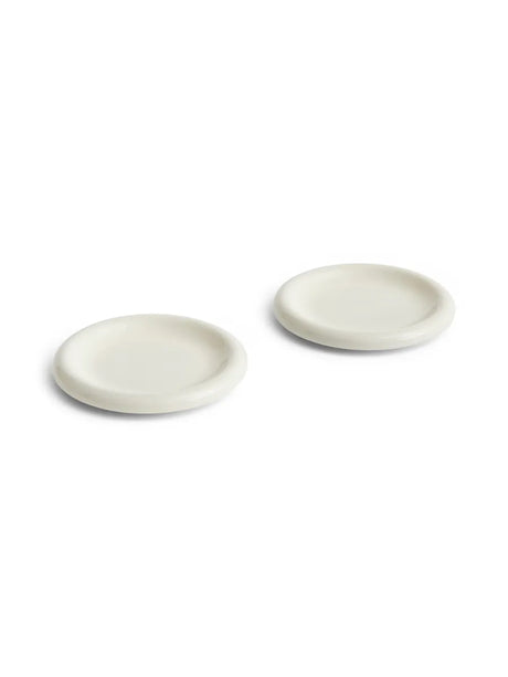 Barro Plate Ø18, sæt á 2 stk. fra Hay - Off white - Jacobsen Plus