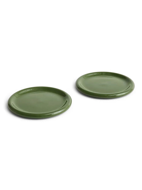 Barro Plate Ø24, sæt á 2 stk. fra Hay - Dark blue - Jacobsen Plus