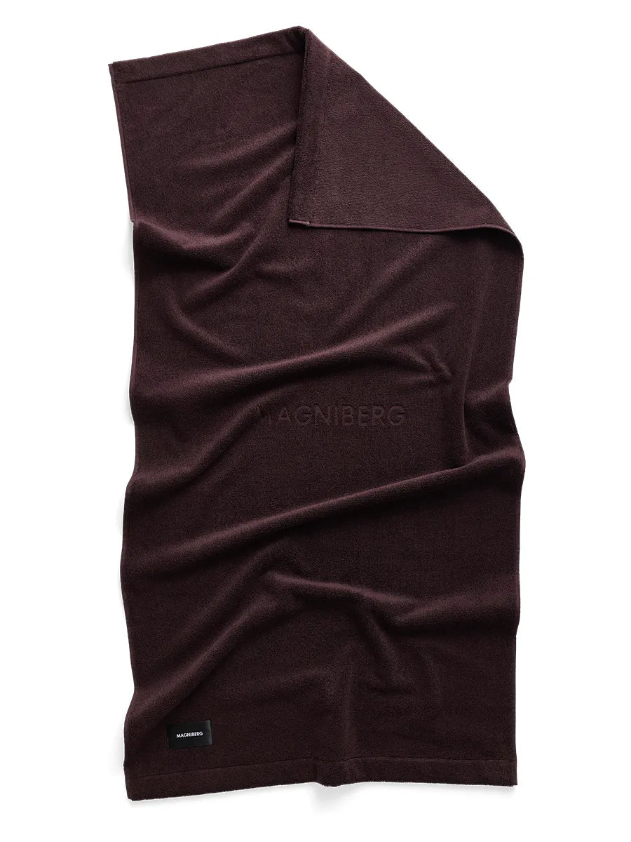 Gelato Towel, cherry brown fra Magniberg