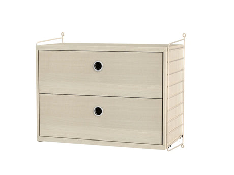 Soveværelse, bundle A fra String - Beige - ask - Jacobsen Plus