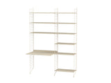 Kontor, bundle B fra String - Beige - ask - Jacobsen Plus