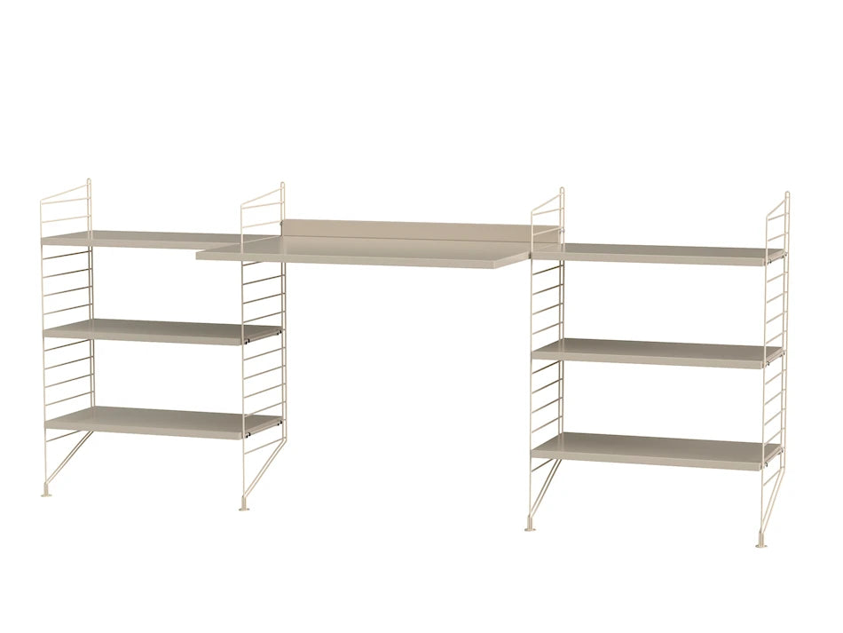 Kontor, bundle D fra String - Beige - beige - Jacobsen Plus