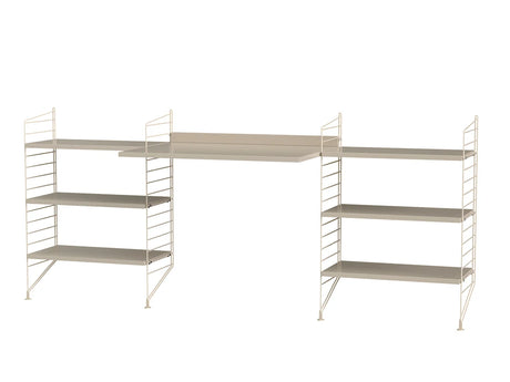 Kontor, bundle D fra String - Beige - beige - Jacobsen Plus