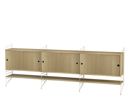 Reol, Living room F fra String - Beige - eg - Jacobsen Plus