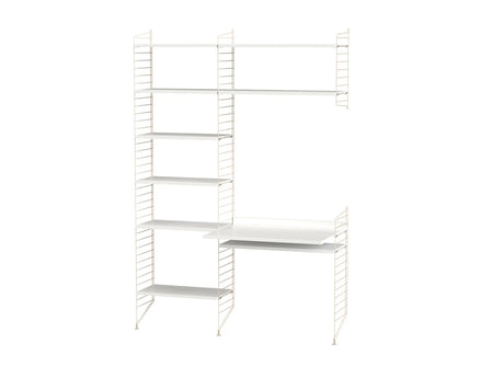 Kontor, bundle G fra String - Beige - hvid - Jacobsen Plus