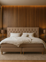Jacobsen Plus Beds – Kontinental Lux seng, Sand - 1 - Jacobsen Plus
