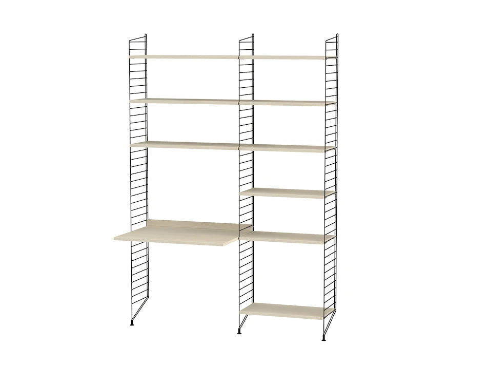 Kontor, bundle B fra String - Sort - ask - Jacobsen Plus