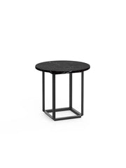 Florence sidebord Ø50, black marquina fra New Works