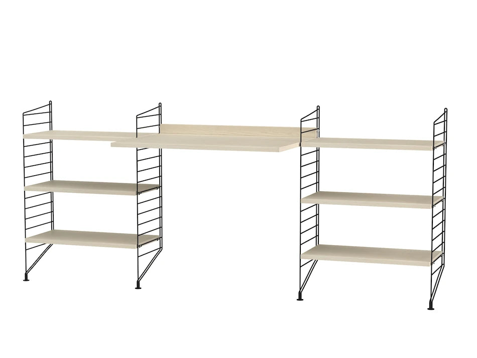 Kontor, bundle D fra String - Sort - ask - Jacobsen Plus