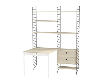 Kontor, bundle E fra String - Sort - ask - Jacobsen Plus