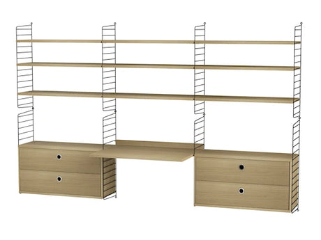 Kontor, bundle F fra String - Sort - eg - Jacobsen Plus