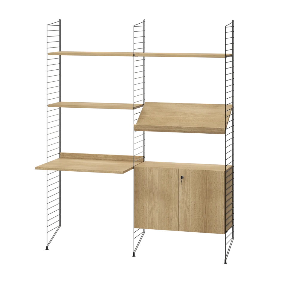 Kontor, bundle I fra String - Sort - eg - Jacobsen Plus