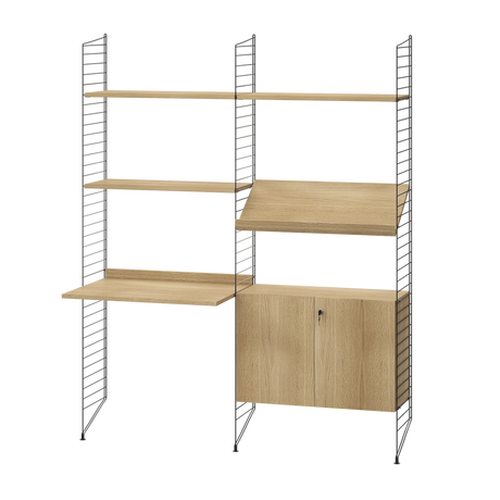 Kontor, bundle I fra String - Sort - eg - Jacobsen Plus