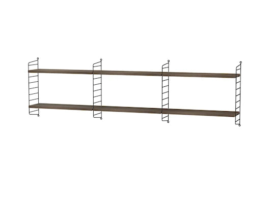 Soveværelse, bundle E fra String - Sort - valnød - Jacobsen Plus