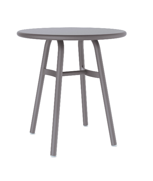 Ming cafésæt m. 3 stole og 1 bord, aluminium, grå fra Stellar Works - 6 - Jacobsen Plus