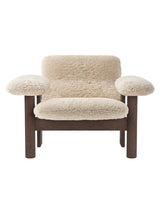 Brasilia Lounge Chair, low back, sheepskin fra Audo Copenhagen - 8 - Jacobsen Plus