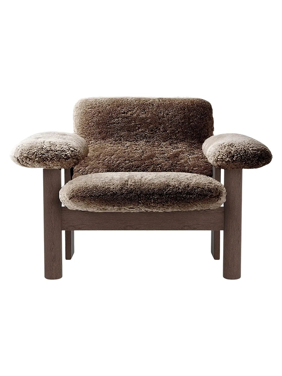 Brasilia Lounge Chair, low back, sheepskin fra Audo Copenhagen - 14 - Jacobsen Plus